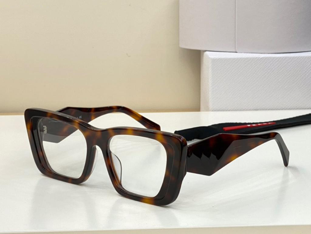 

Optical Eyeglasses For Men Women Retro 08WF Style Anti-Blue Light Lens Plate Square Full Frame With Box