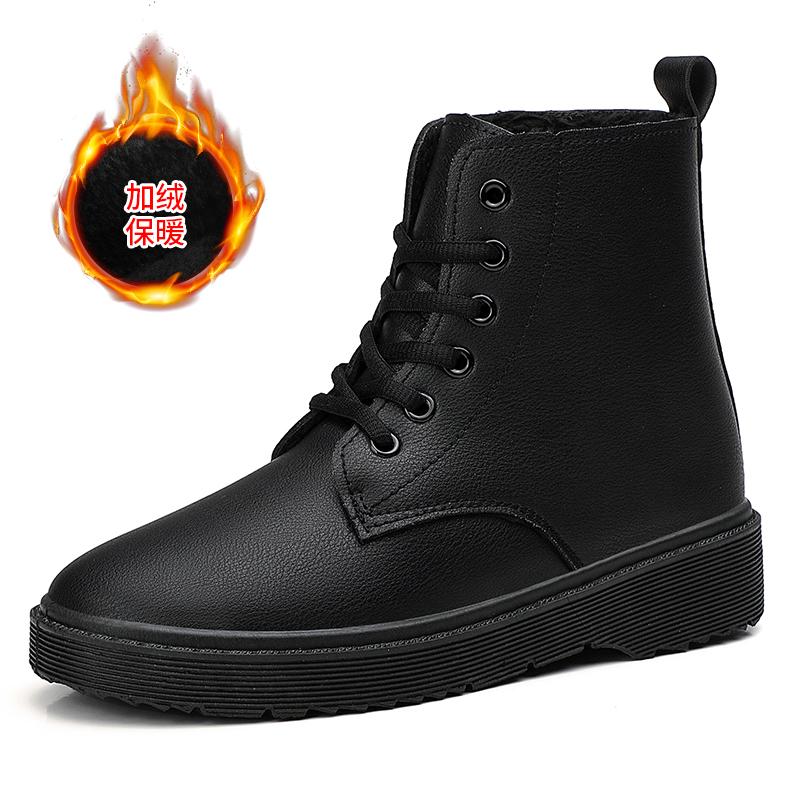 

Women Boots Rubber-Shoes Black Winter Girls Waterproof Fashion Ladies Boots Outdoor Platform Shoes for Women