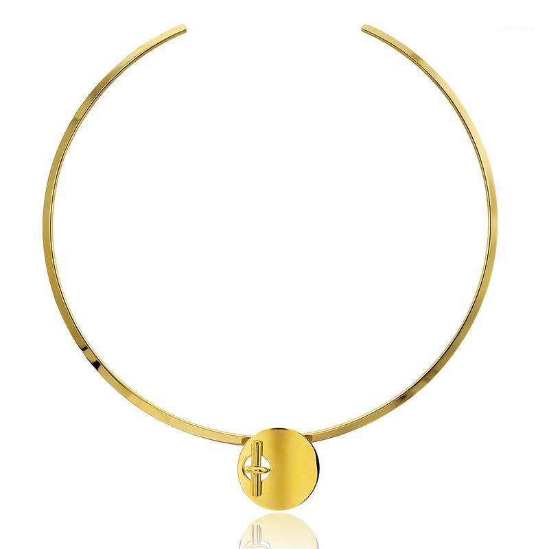 

Unique Statement Jewelry Big Pendant Necklace For Women Man Punk European Collar Hot Sale Accessories1