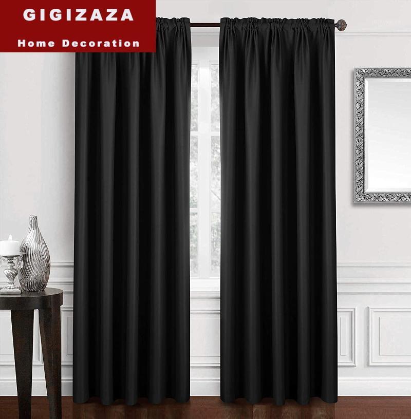 

Modern Blackout Curtains For Window Treatment Blinds Black Drapes Window Blackout Curtains For Living Room The Bedroom Solid1
