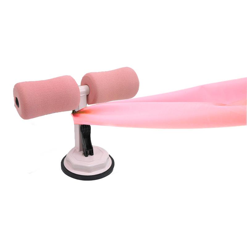 

NEW-Sit Up Bar with Resistance Bands Set Sports Exercise Ankle Support Floor Stand for Home Gym Fitness Equipment
