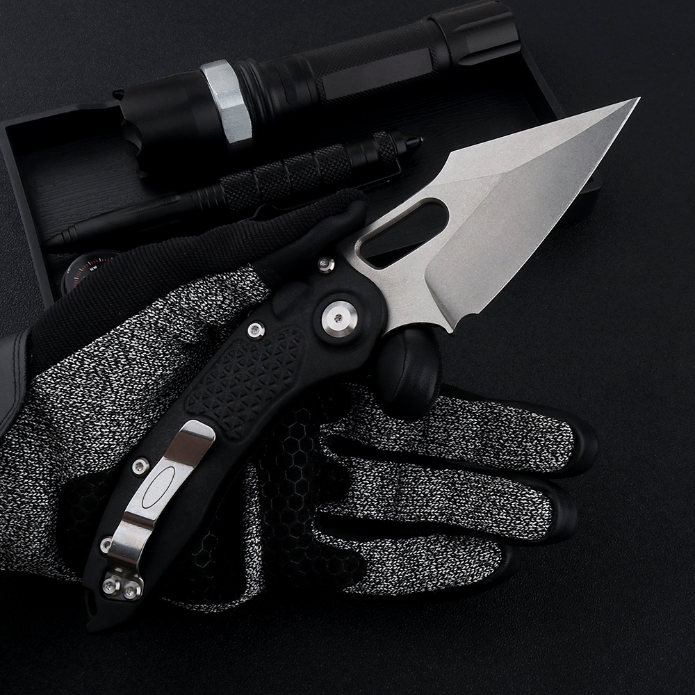 

OEM Custom needle 0979 folding knife CTS-XHP M390 blade nylon fiberglass handle tactical survival camping knife