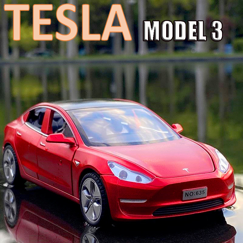 

New 1:32 Tesla MODEL 3 Alloy Car Model Diecasts & Toy Vehicles Toy Cars Free Shipping Kid Toys For Children Gifts Boy Toyq1221