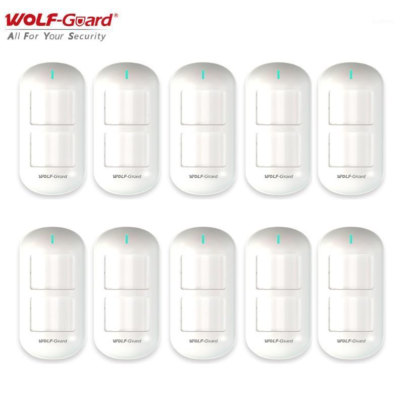 

1/2/4/6/8/10Pcs Wolf-Guard Wireless PIR Detector Dual Pet Immune Motion Sensor Sensitive for Home Alarm Burglar Security System1