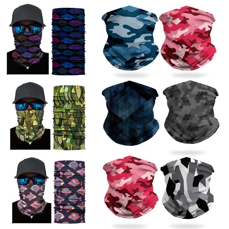 

Outdoor Cycling Seamless Balaclava Magic Scarf Heaewear Outdoor Sports Bandanas Biking Hiking Mask Neck Gaiter, 1-3