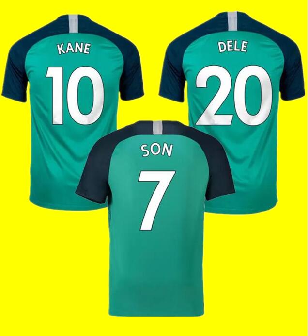 

18 19 KANE SON BERGWIJN Soccer Jerseys HOJBJERG colorful Away 2018 2019 LUCAS DELE Third 3rd Tottenham Football kit shirt BRYAN purple tops