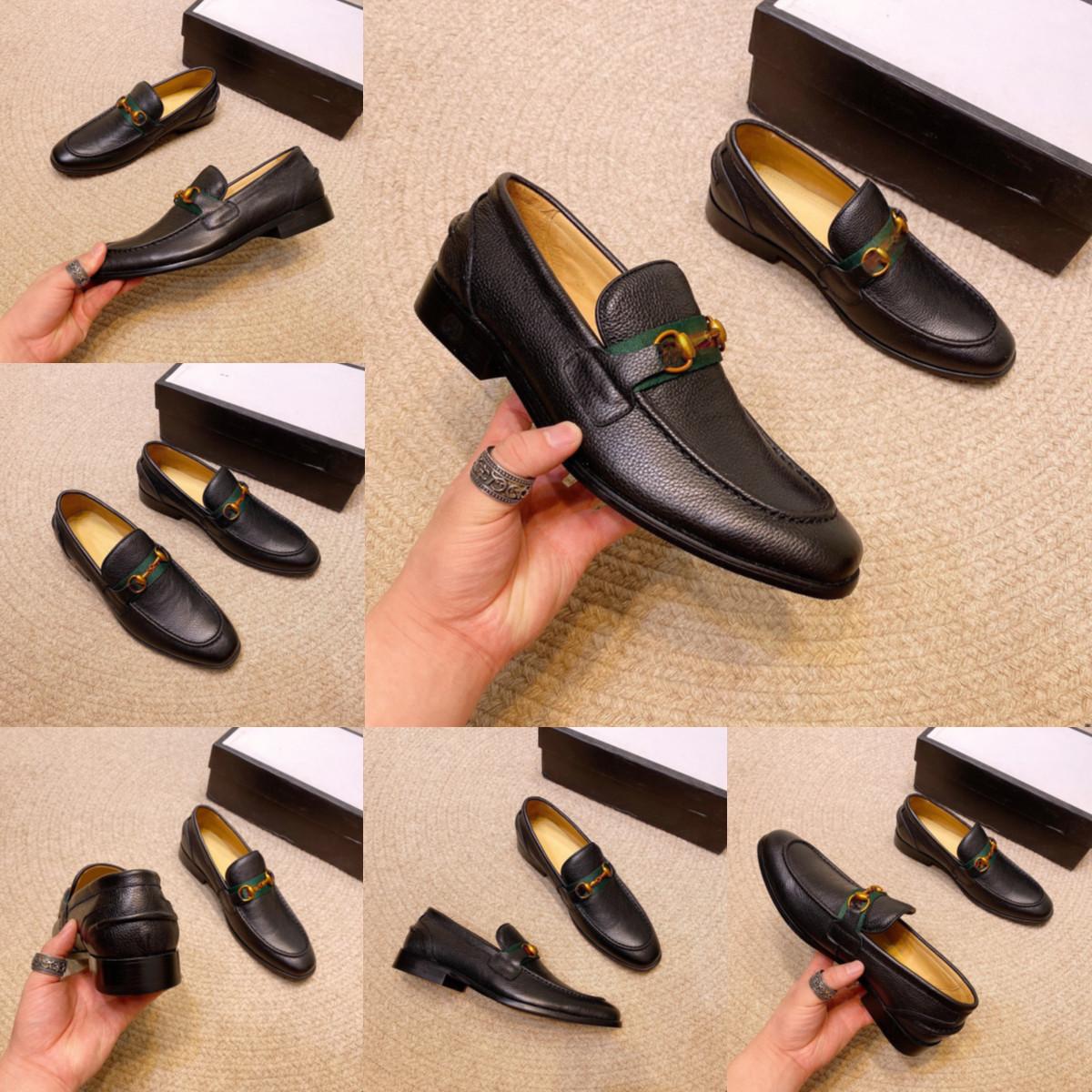 

Men Shoes 2021 New Spring Luxury Dress Shoes High Quality Business top Leather Lace-up Footwear Formal Shoes for designers Wedding Party, #04