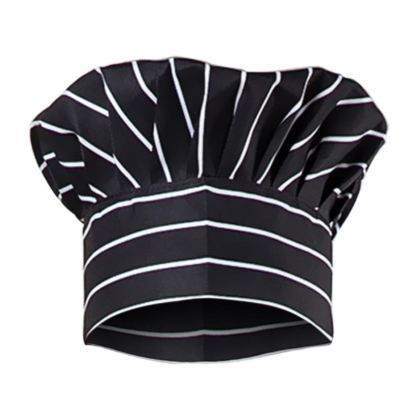 

2pcs Baker Cap BBQ Hotel Cafe Cook Kitchen Uniform Elastic Master Chef Hat