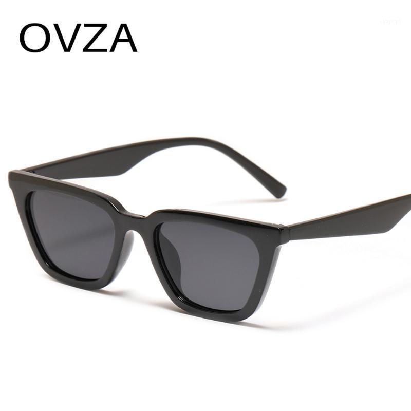 

OVZA 2021 New Rectangle Womens Sunglasses Brand Designer UV400 Sun Glasses Mens Classic High Quality Spectacle S20941
