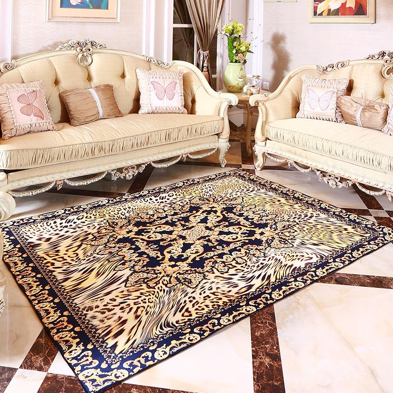 

2020 New Luxuy Europe Jacquard Sofa Floor Mats Doormat Rugs Carpets Shaggy Area Rug for Home Living Room Carpet Chair Yoga Mat