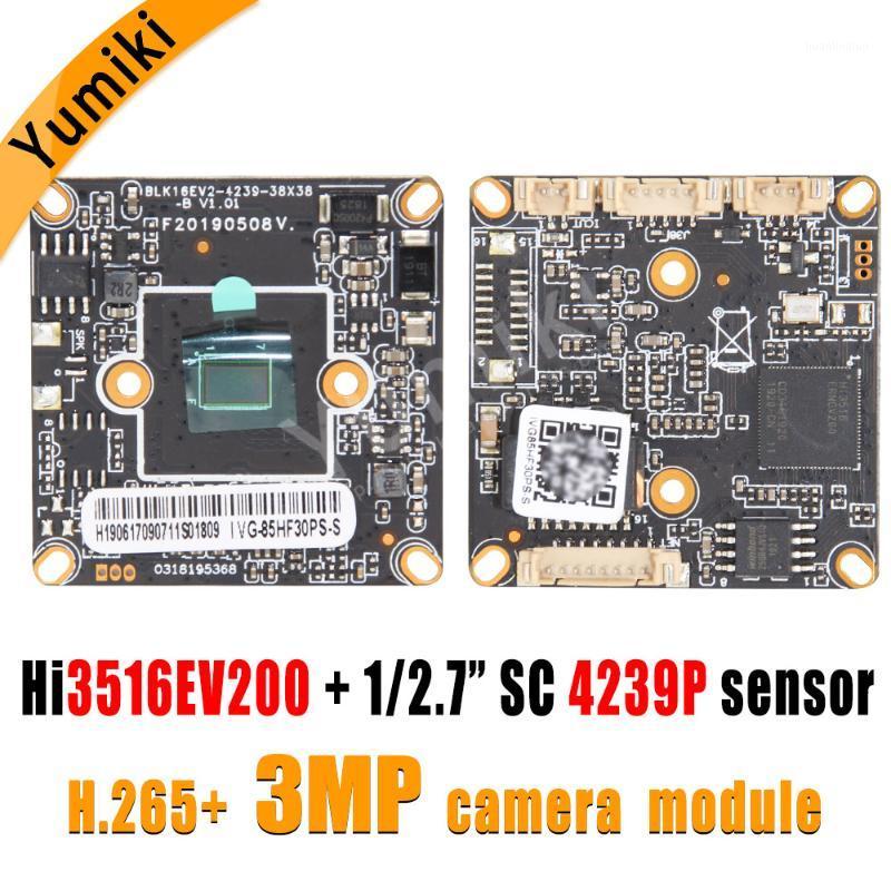 

H.265AI/H.265+/H.264 3MP 2304*1296Pixel Hi3516EV200+SC4239P Black light 1/2.7" CMOS sensor IP Camera Module Board ONVIF XMEYE1