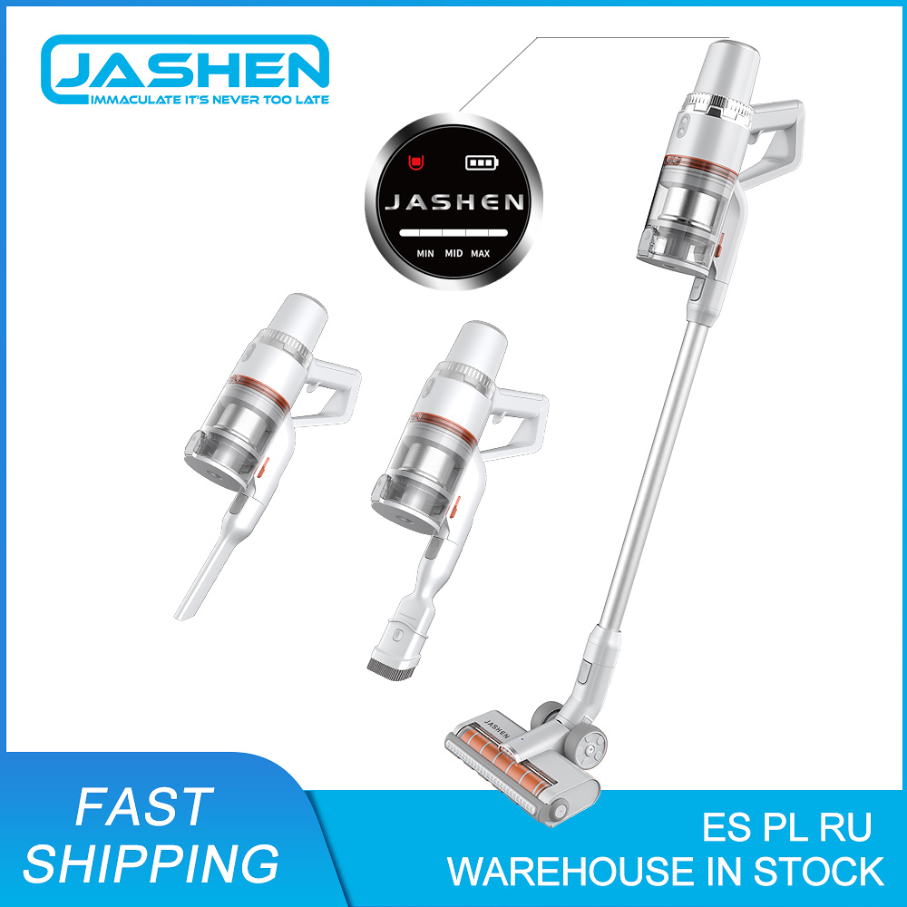 

Jashen S16E Handheld Vacuum Cleaner Vacuum Hand stick 350W Strong Suction Power Low noise large battery home disinfection