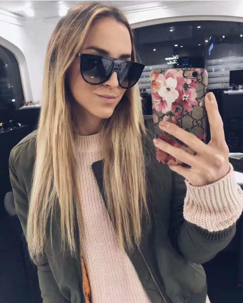 

Sunglasses Unique Oversize Shield Gradient Vintage Eyeglasses Frames Sun Glasses Female Rivet Shades UV4001