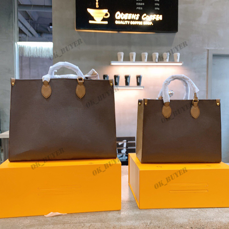 

top quality women bag brand luxurys design totes flowers handbags large size Genuine Leather come with box and Silk scarves support, Brown