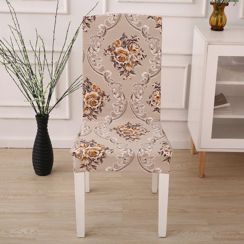 

Modern Printed Chair Cover Elastic Seat Chair Removable and Washable Stretch Just Like Each Other Banquet Hotel Eat Desk Cover