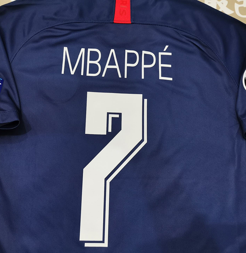 

FINAL edition 2020 23th August Paris soccer jerseys #7 MBAPPE #10 NEYMAR JR 19/20 men home football game Cup font MERCI football Uniforms, No name no number