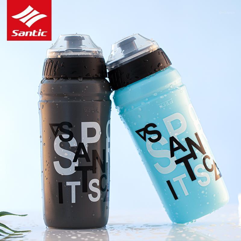 

Santic Bike Water Bottle 500ml Ultralight Cycling Bottle For Water Leak-proof Lockable Mouth Bicycle Sports MTB1