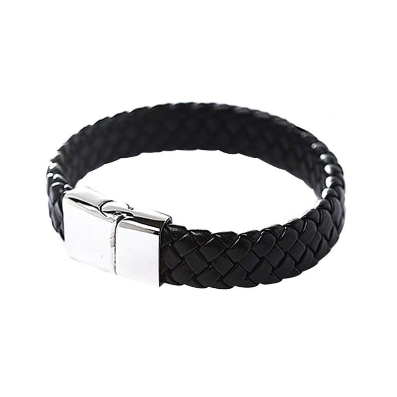 

New 2020 Vintage Couple Bracelet Men Women Jewelry Leather Men's Magnet Bracelet Bracelets For Women