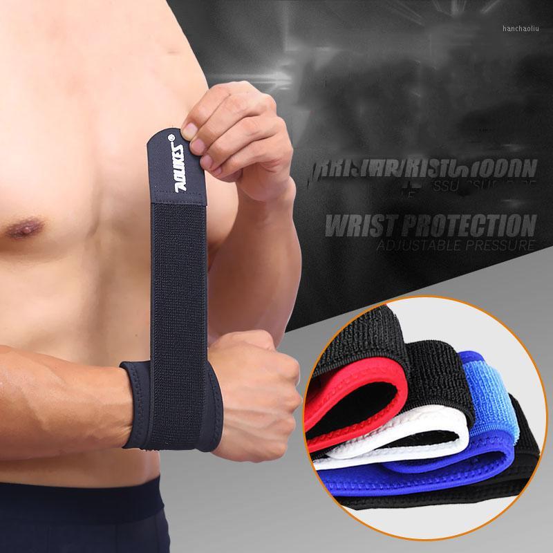 

1pcs Elastic Weight Lifting Adjustable Bandage Strap Fitness Gym Sport Wrist Wrap Bandage Hand Support Wristband Brace Guard1, Blue