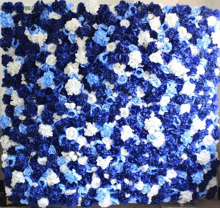 

10pcs/lot Artificial rose hydrangea peony flower wall flower runner wedding with flowers decoration table centerpiece TONGFENG1, Table flower