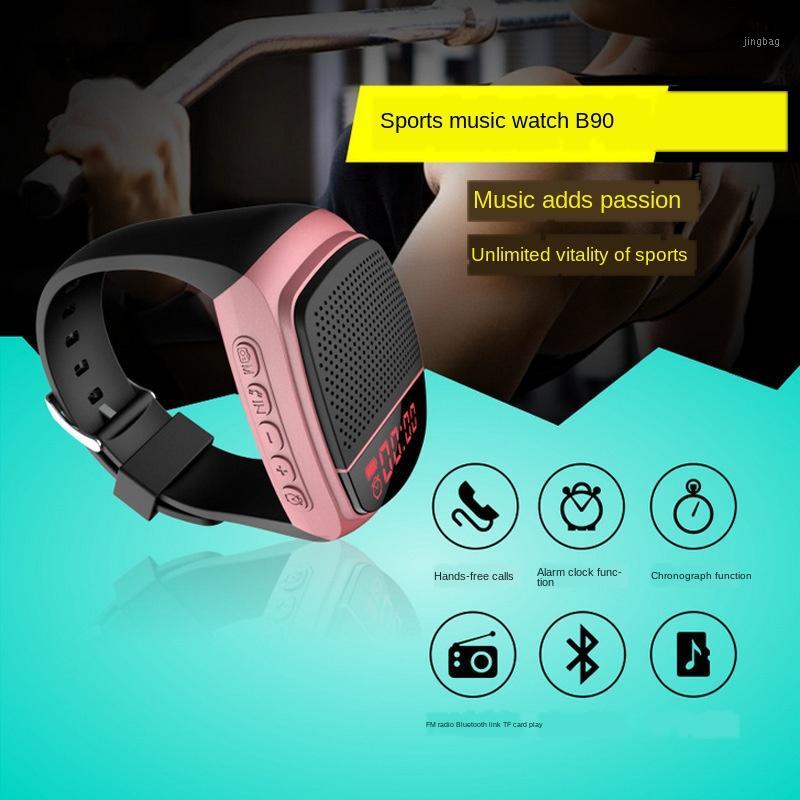 

Bluetooth speaker Bluetooth Selfie Stick Watch Sports Watch Speaker with Alarm Audio1