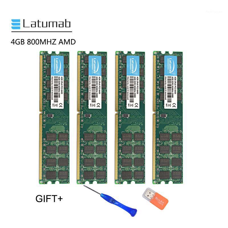

Latumab RAM DDR2 4GB 8GB 800mhz PC2-6400 AMD CPU Chipset Motherboard Memory RAM 240 Pins 1.8V PC Memory Module1