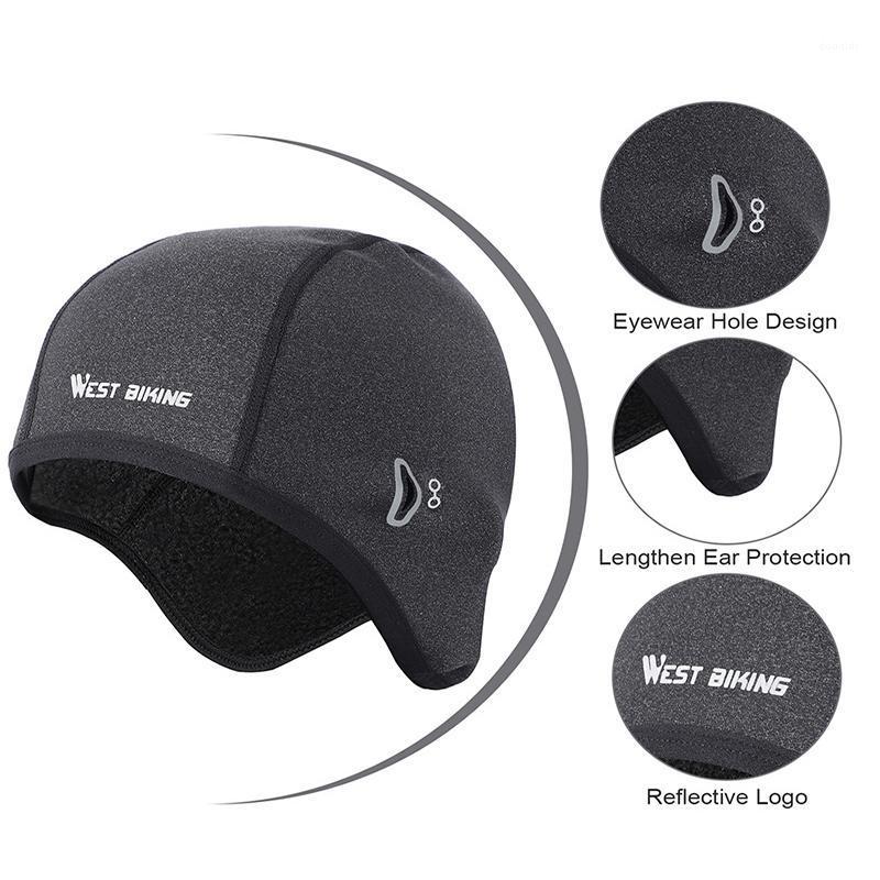

Cycling Cap Winter Warm Road Bike Bicycle Cap Running Skiing Motocycle Riding Hat Windproof Fleece Mountain Thermal Headwear1
