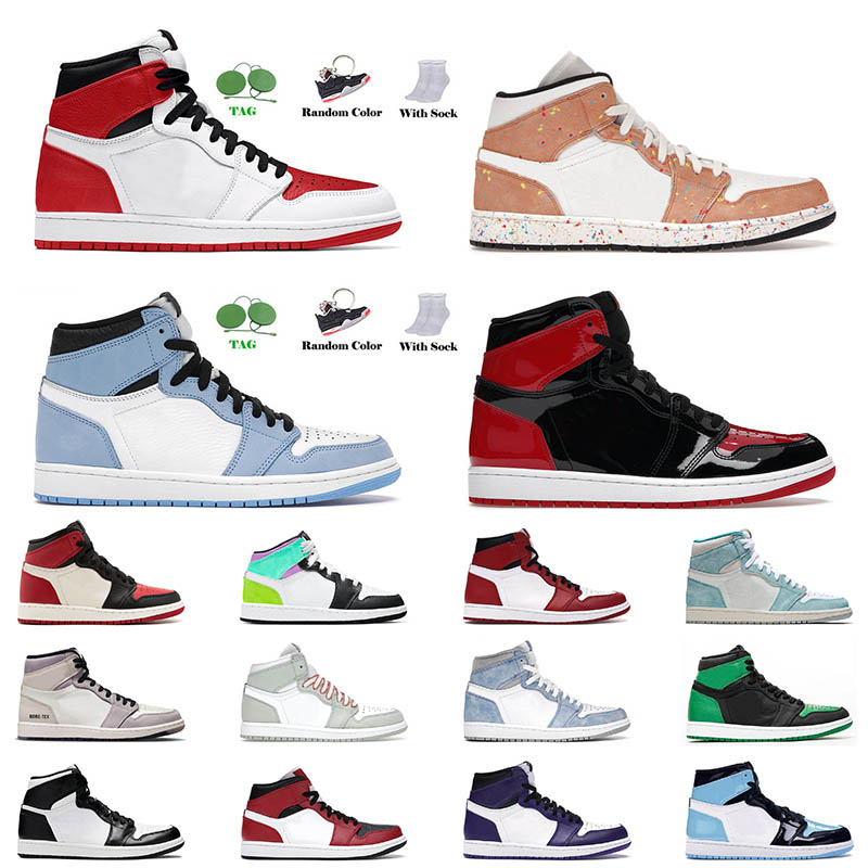 

Wholesale Mens 1 1s Basketball Shoes Jumpman High Element Black Particle Grey Jordam Dark Marina Blue Hyper Royal Womens Sneakers Sports Trainers Size 12, C2 bordeaux 40-47