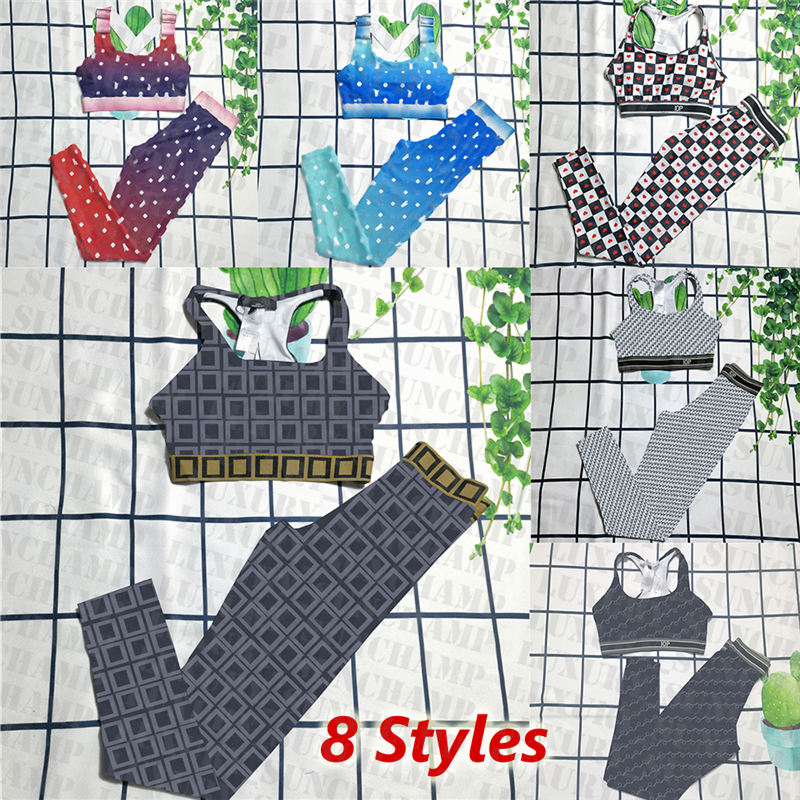 

Highly Elastic Sports Outfit Women Running Dancing Outfits Designer Yoga Leggings Sleeveless Sport Tops Womens Tracksuit, Extra shipping fee