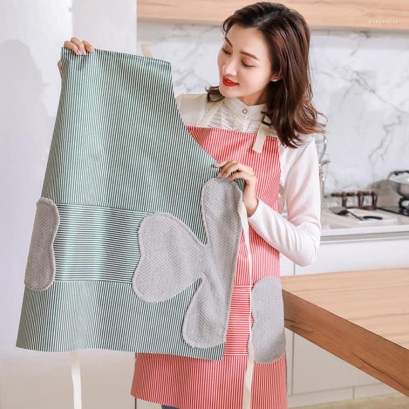 

1pc Kitchen Cleaning Anti-Fouling Apron Waterproof Oil-proof Durable Hand Wipes Household Cleaning Tools Sleeveless Aspron1