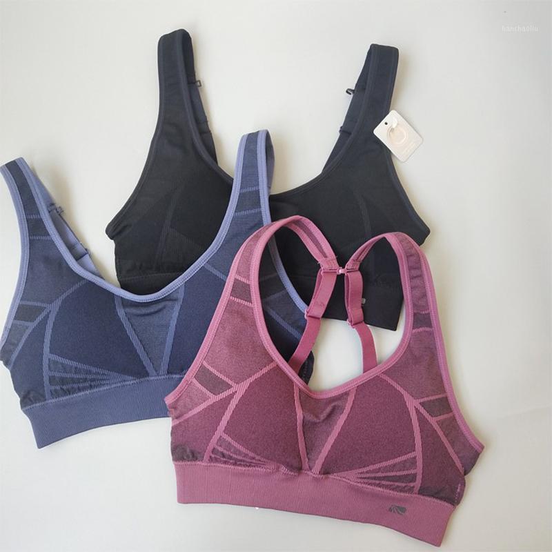 

Women FLEX Seamless Sport Bra Girl Gym Top Fitness Yoga Bra Padded Push Up Sports Workout Seamless Workout Top Plus Size1