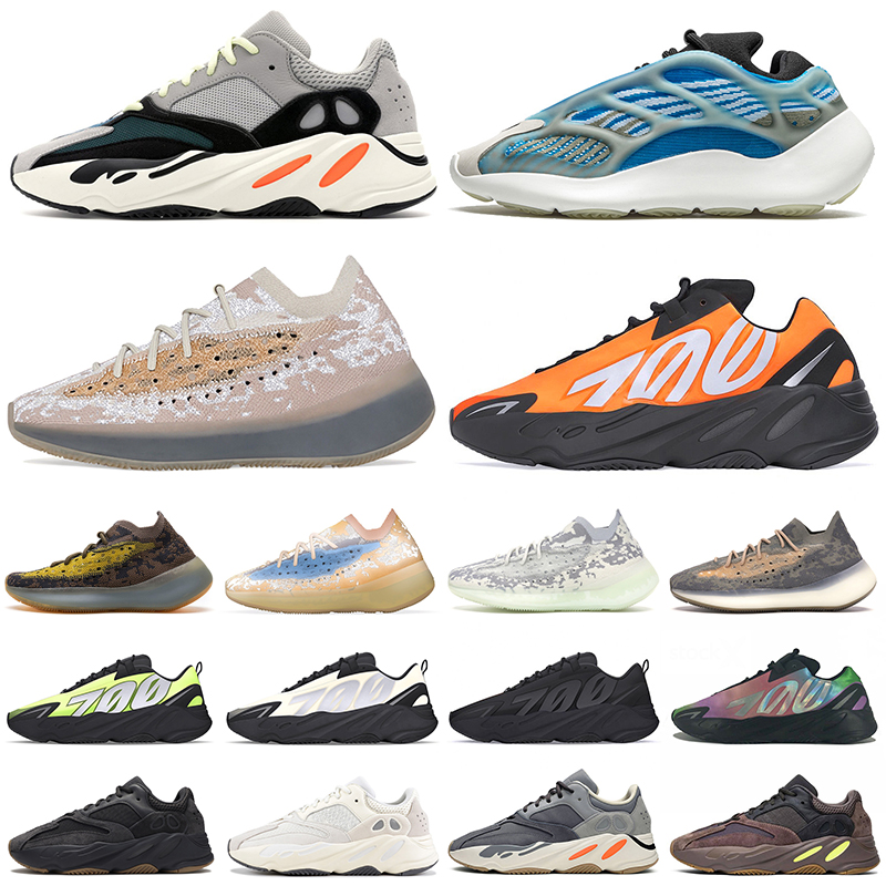 

kanye west 700 running shoes reflective v3 azareth srphym Alien mist Lmnte Pepper Solid Grey Salt mens womens trainers sports sneakers