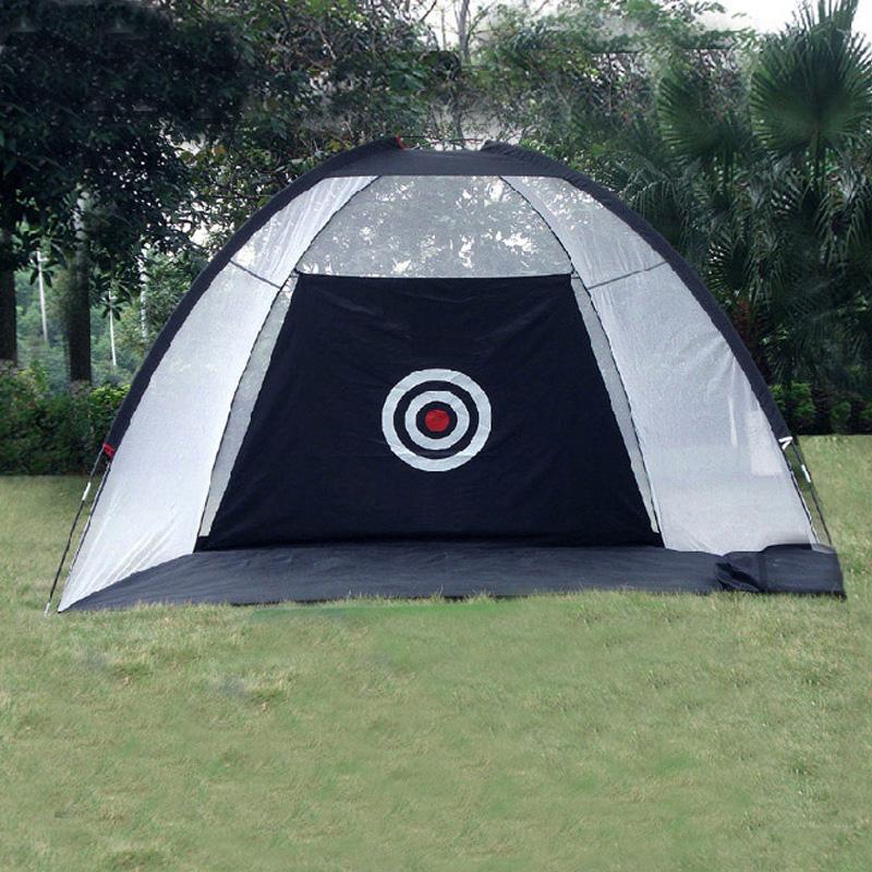 

1set Indoor Outdoor Golf Practice Net Golf Hitting Cage Garden Grassland Practice Tent Training Equipment Accessories