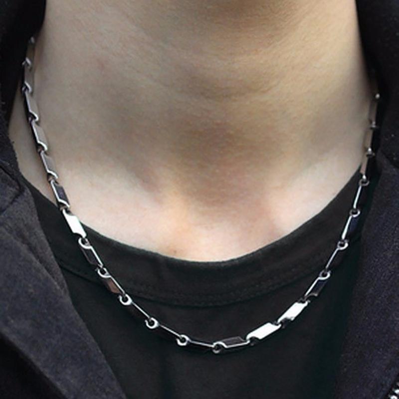 

Hot Sale Fashion Men's 316L Stainless Steel Titanium Chain Necklace 2/3/4mm 22" #256133