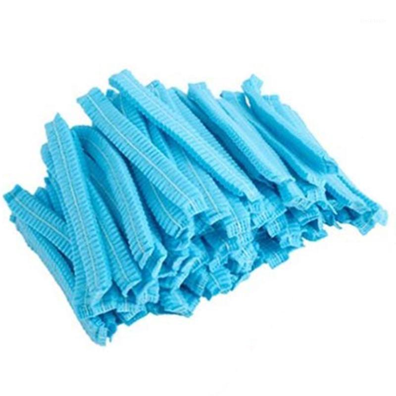 

100 PCS-21 Inch- Disposable Hairnets Cap Hair Nets Hair Covers Head Caps Cover Net Bonnets for Service,Kitchen,Cooking1