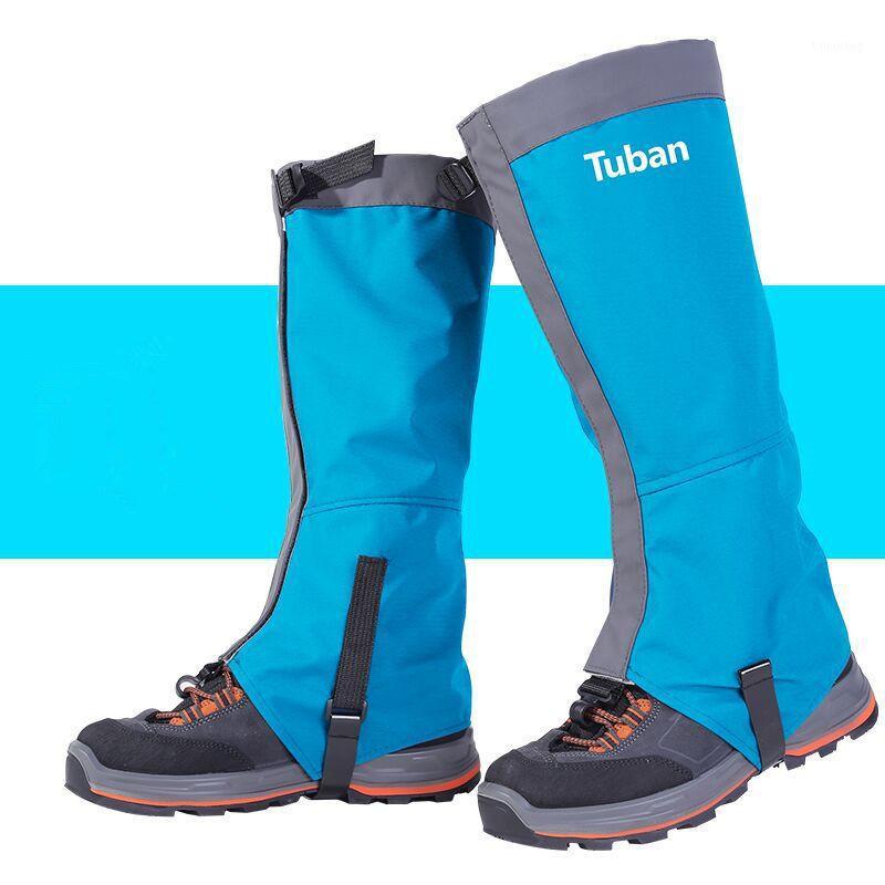 

Unisex Waterproof Leg Sleeve Hiking Camping Hiking Ski Boots Travel Shoes Leggings Leg Protection1, Blue