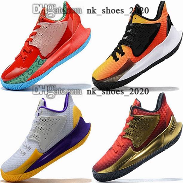 

women 13 baskets shoes 12 Sneakers 38 youth eur zapatillas irving 47 trainers scarpe cheap men Kyrie 2 size us 46 white II basketball low, Black;red