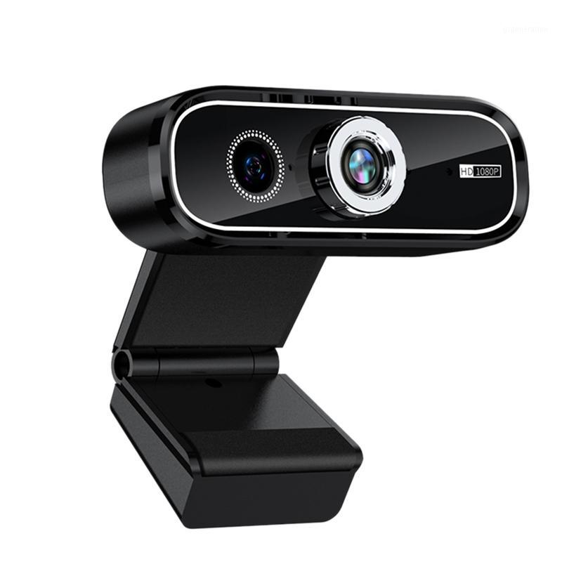 

Webcam 1080P Webcam with Built-in Microphone for PC Dual Camera USB Plug-And-Play Full HD Camera Webcast Online Course1