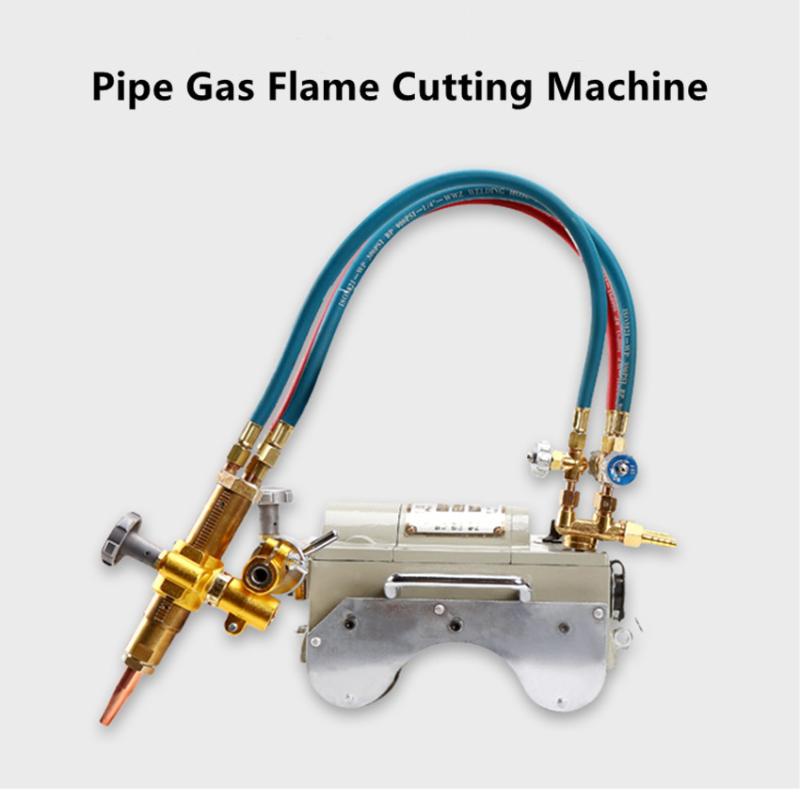 

110V/220VMagnetic pipe semi-automatic flame gas cutting machine pipe gas cutting machine groove