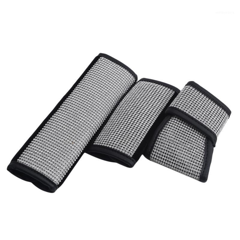 

Steering Wheel Covers Crystal Rhinestone Diamond Car Styling Auto Accessories Set Series For Girl
