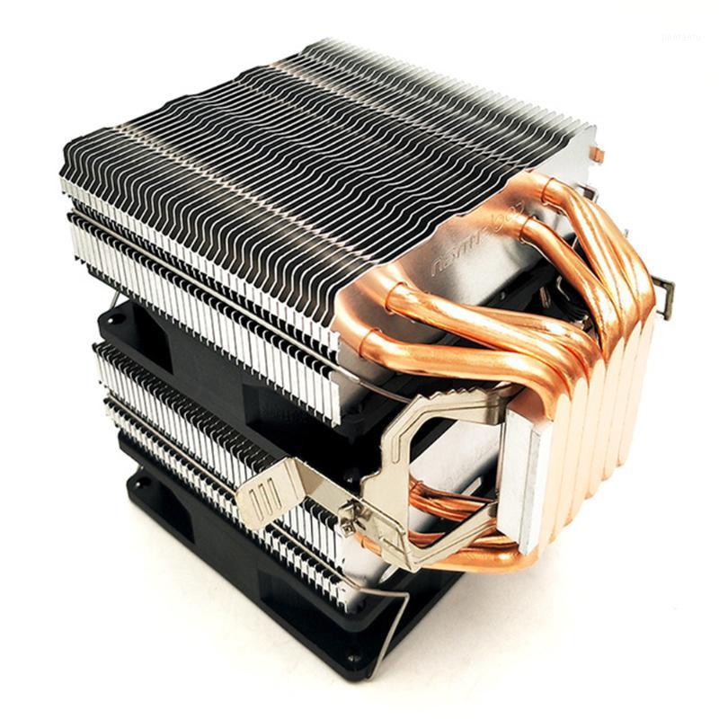 

Office Laptop CPU Fan Heat Dissipation Dual Tower 6 Heatpipes Low Noise Cooling Efficient Practical Copper Desktop Computer1