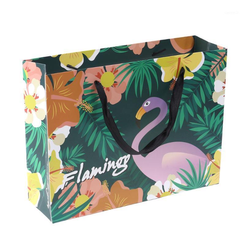 

12 Pcs Party Favor Bags Paper Gift Bag with Handle for Parties Shopping Wedding Goody )1