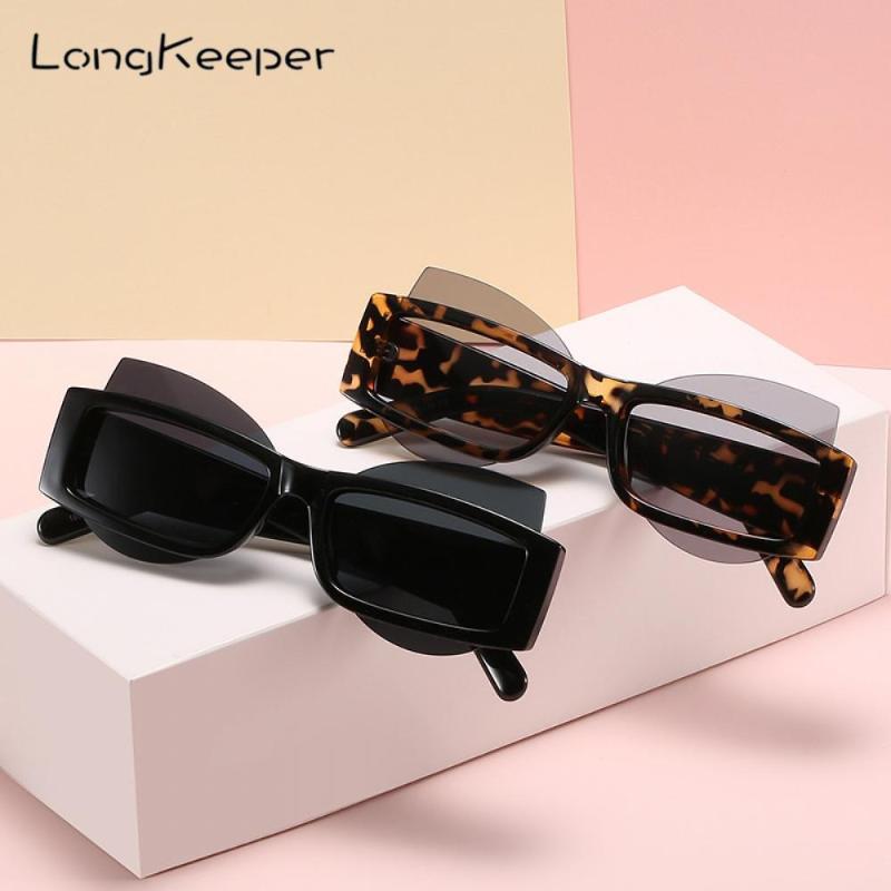 

Fashion Square Sunglasses Women Vintage Irregular Lens Sun Glasses Men Retro Leopard Shades UV400 Steampunk Eyewear