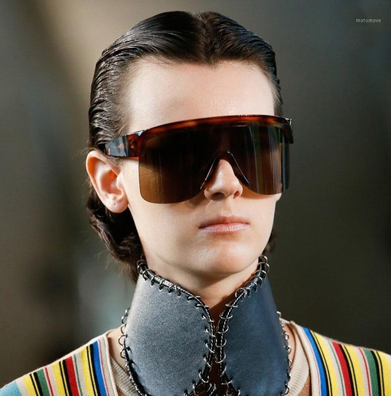 

MARC Oversized Sunglasses Women Fashion New Brand Big Square Frame Flat Top Sun Glasses Female Vintage Retro Full Sunglass1