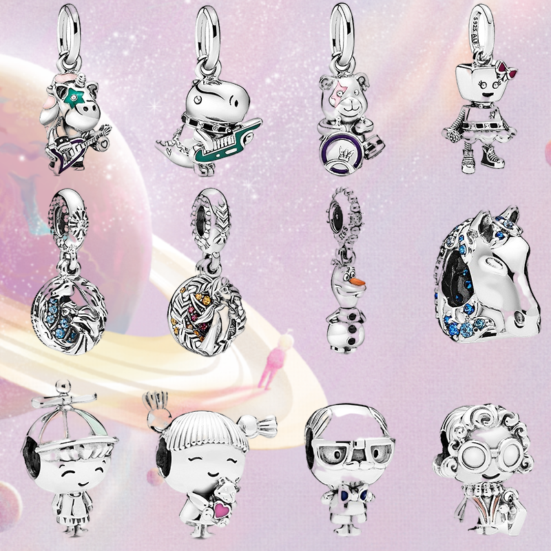 

925 silver character animal series charms Fits pandora bracelet women 925 silver pendant jewelry