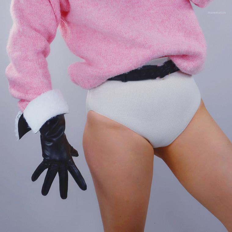 

Women's runway fashion wide sleeve faux suede leather fur glove lady's thicken warm faux fur leather touch long glove 38cm R33141