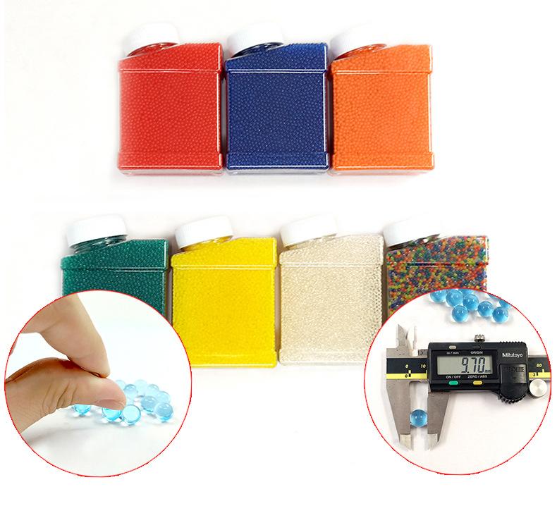 

45000pcs/box colored orbeez soft crystal water paintball grow water beads grow balls colorful toys Watergunb Bullet Paintball Absorbent game