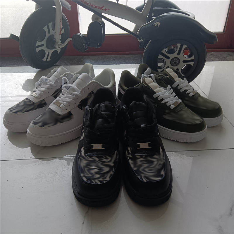 

Company-level original single version joint first layer soft leather stitching sneakers casual sports 36--45, No box 1