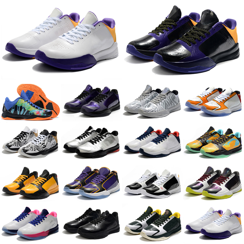 

Dropshipping Accepted 5 Prelude Final MVP Colorful Master Class Luminous Basketball Shoes Five Rings Black Mamba Collection Fade to Black, As photo 19
