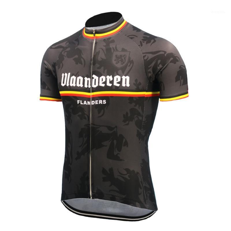 

Flanders cycling jersey summer Black Yellow Blue cycling clothing ropa ciclismo Mountain bike wear clothes mtb jersey1